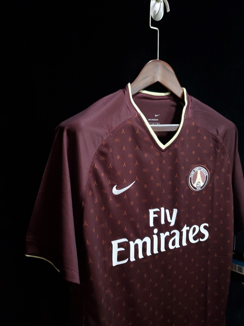 Paris Saint-Germain Maillot Domicile Retro 2006-2007 miniature 10