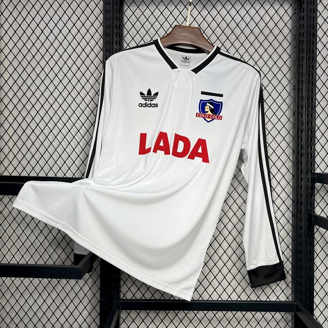 Colo Colo Maillot Domicile Manches Longues Retro 1991 miniature 7