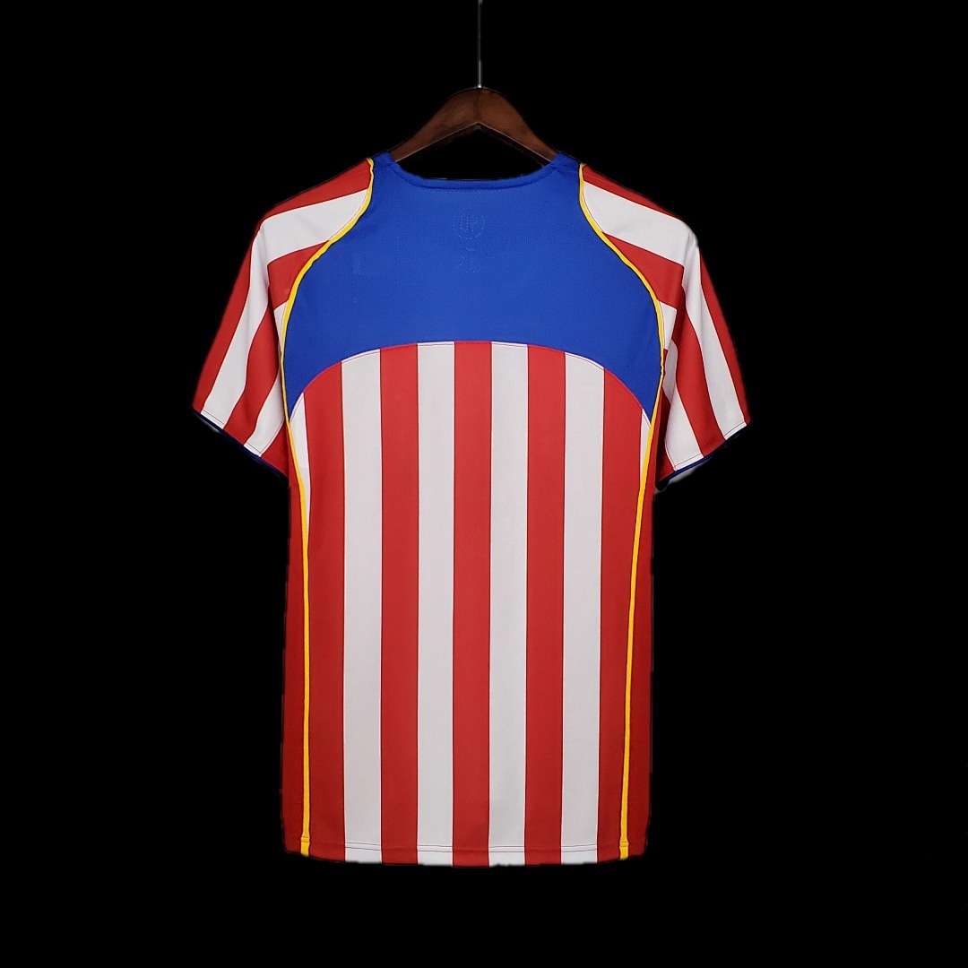 Atletico Madrid Maillot Domicile Retro 2004-2005 miniature 2
