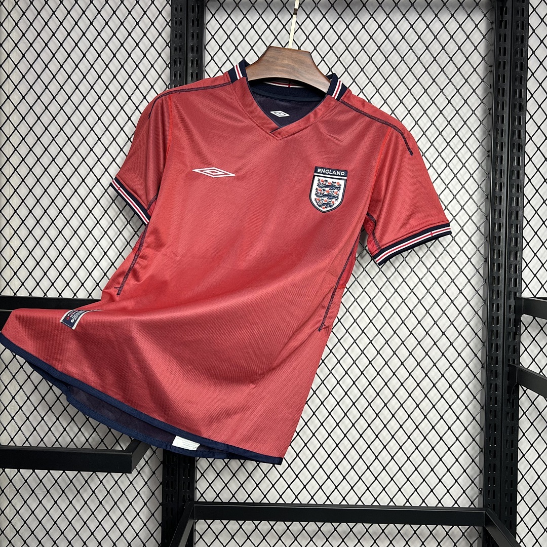 Angleterre Maillot Exterieur Retro 2002