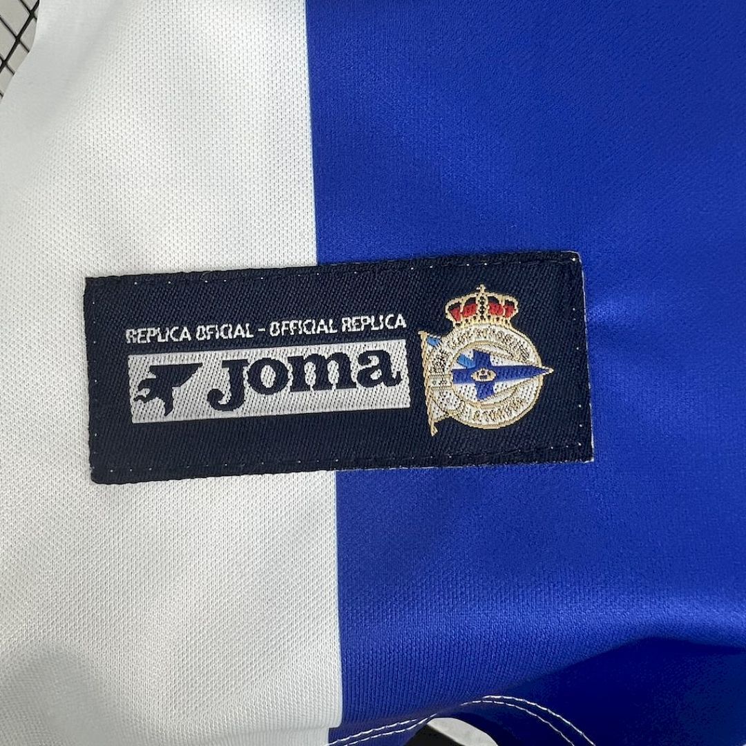 Deportivo De La Coruna 2003-2004 Maillot Domicile Retro miniature 2