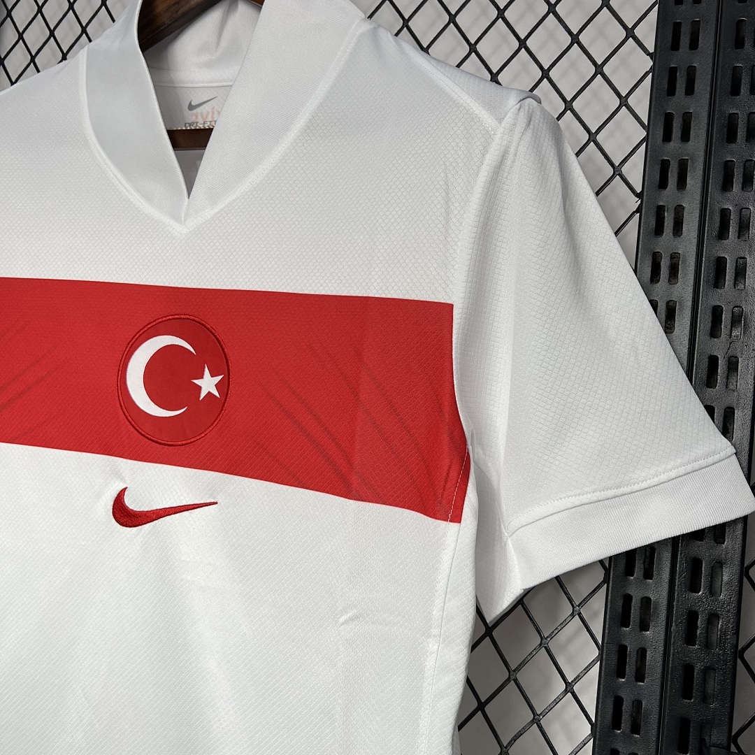 Turkiye 2024-2025 Euro Maillot Domicile miniature 3