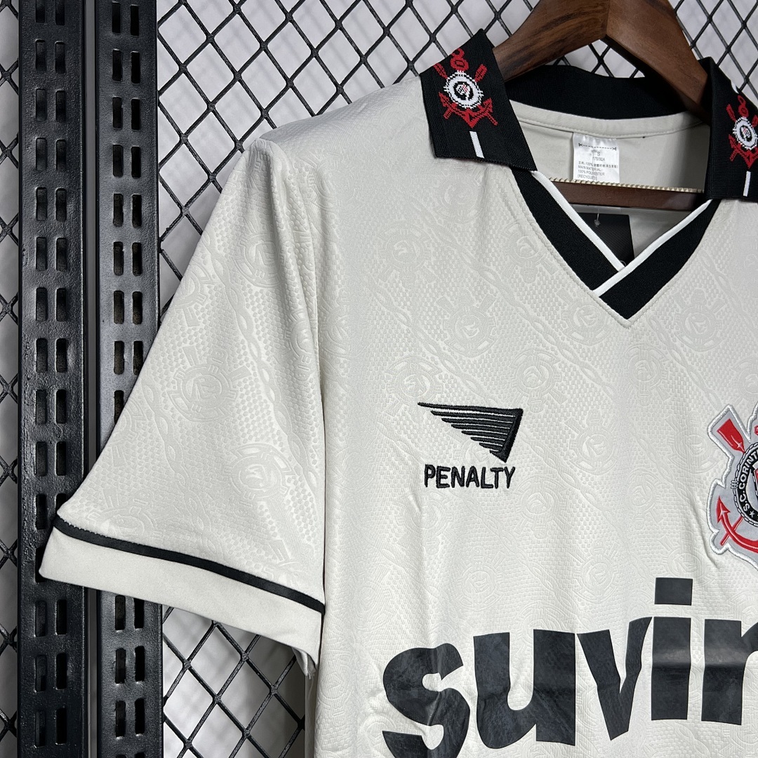 Corinthians Maillot Domicile Retro 1996 miniature 4