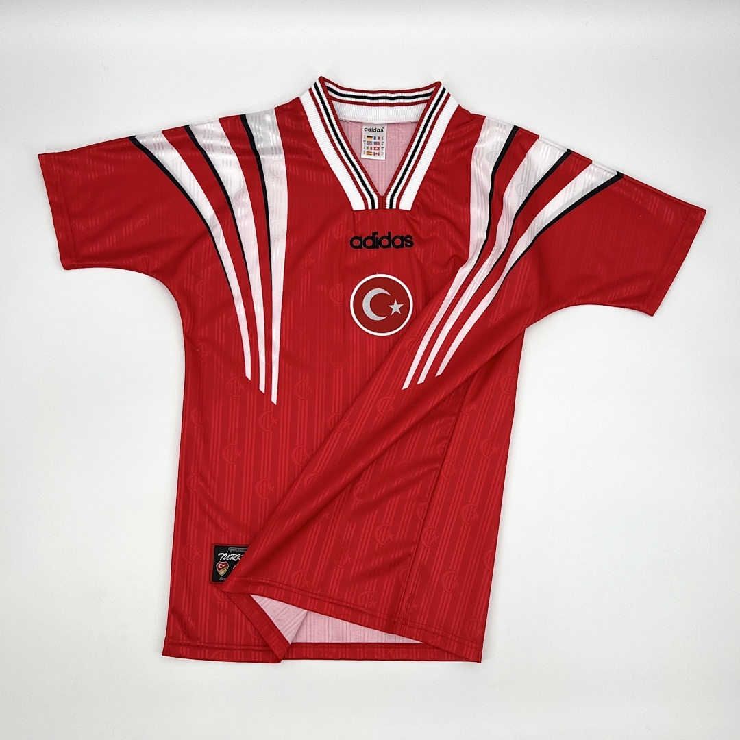 Turkiye Maillot Domicile Retro 1996 miniature 8