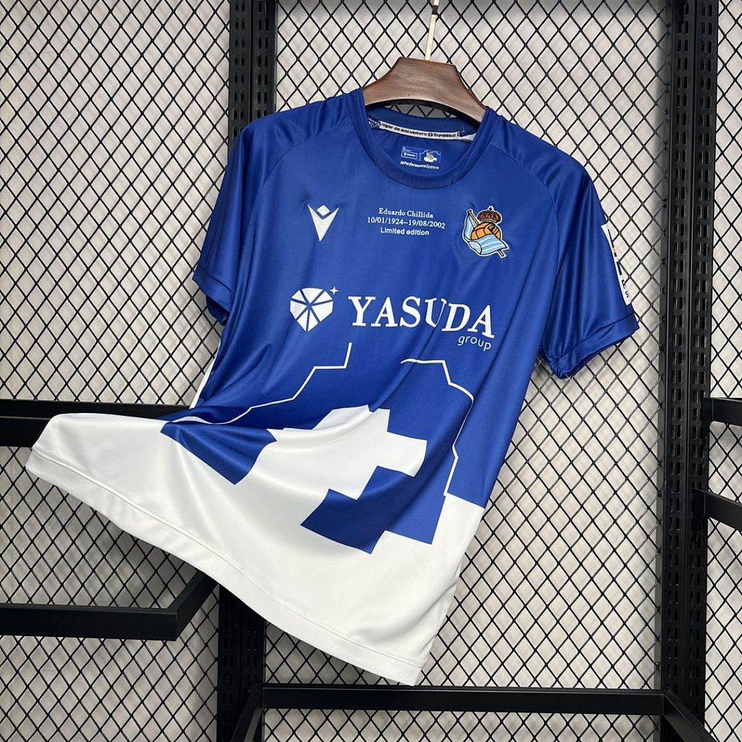Real Sociedad 202425 Special Edition Maillot Domicile Edition Speciale