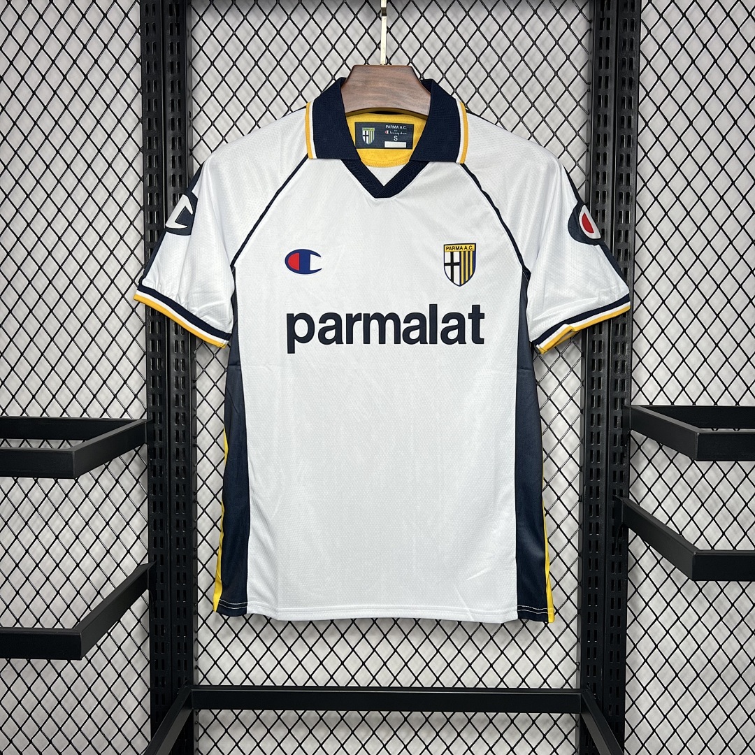 Parma Calcio 2003-2004 Maillot Domicile Retro miniature 8