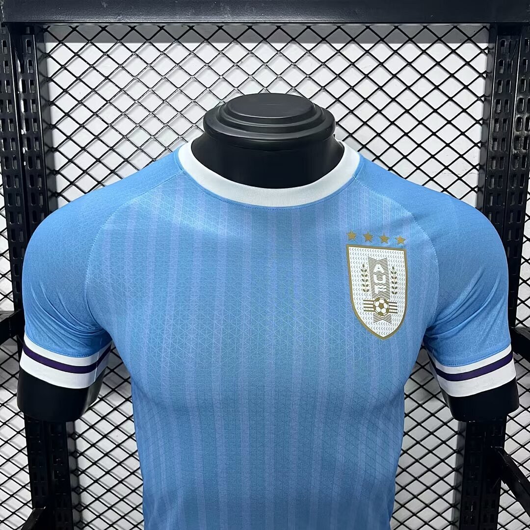 Uruguay 2024-2025 Maillot Domicile Version Joueur miniature 2