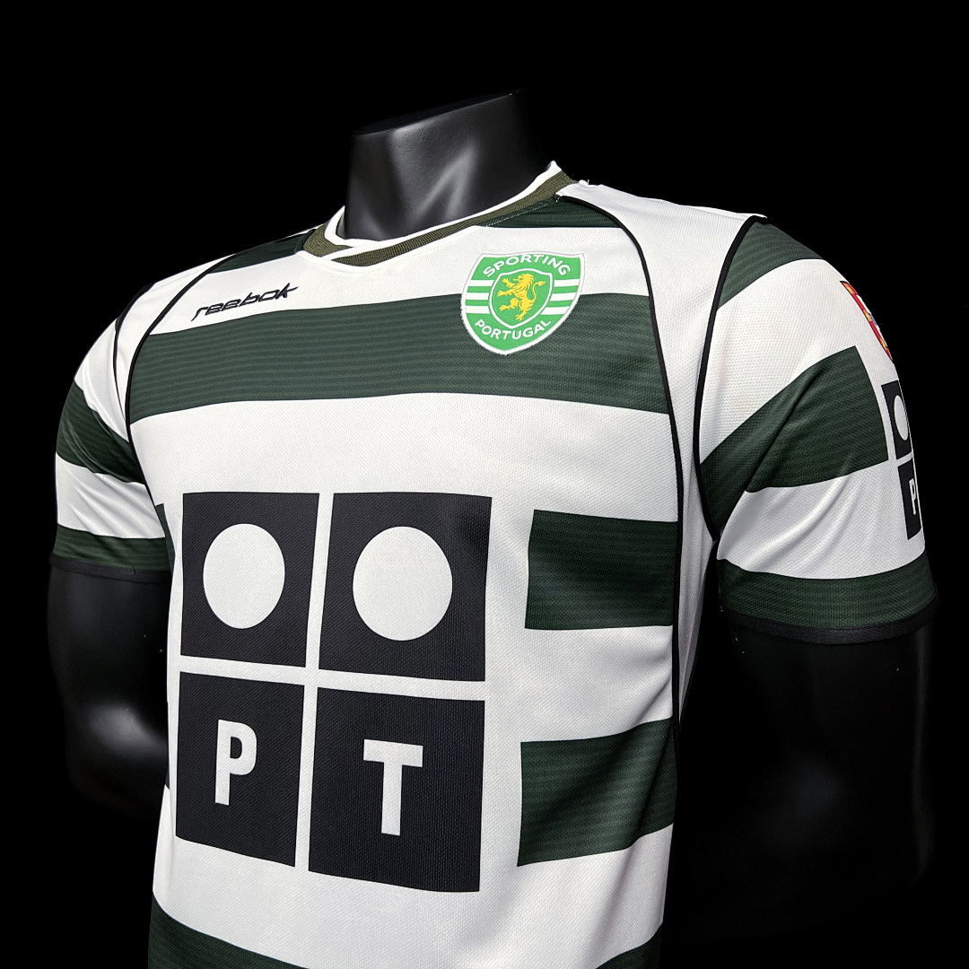 Sporting CP Maillot Domicile Retro miniature 2
