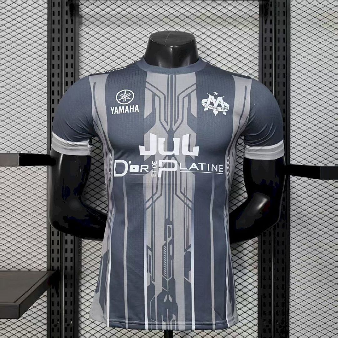 Olympique de Marseille Maillot Domicile Version Joueur 2025-2026