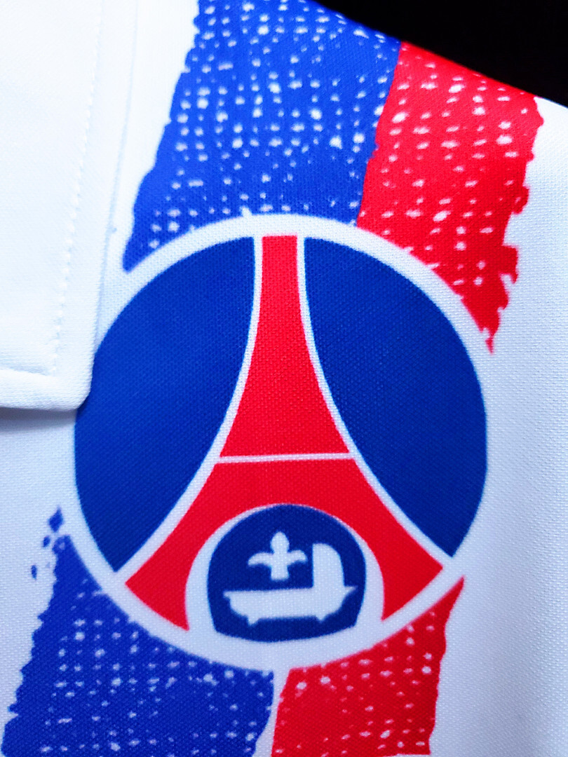 Paris Saint-Germain Maillot Domicile Retro 1990-1992 miniature 5