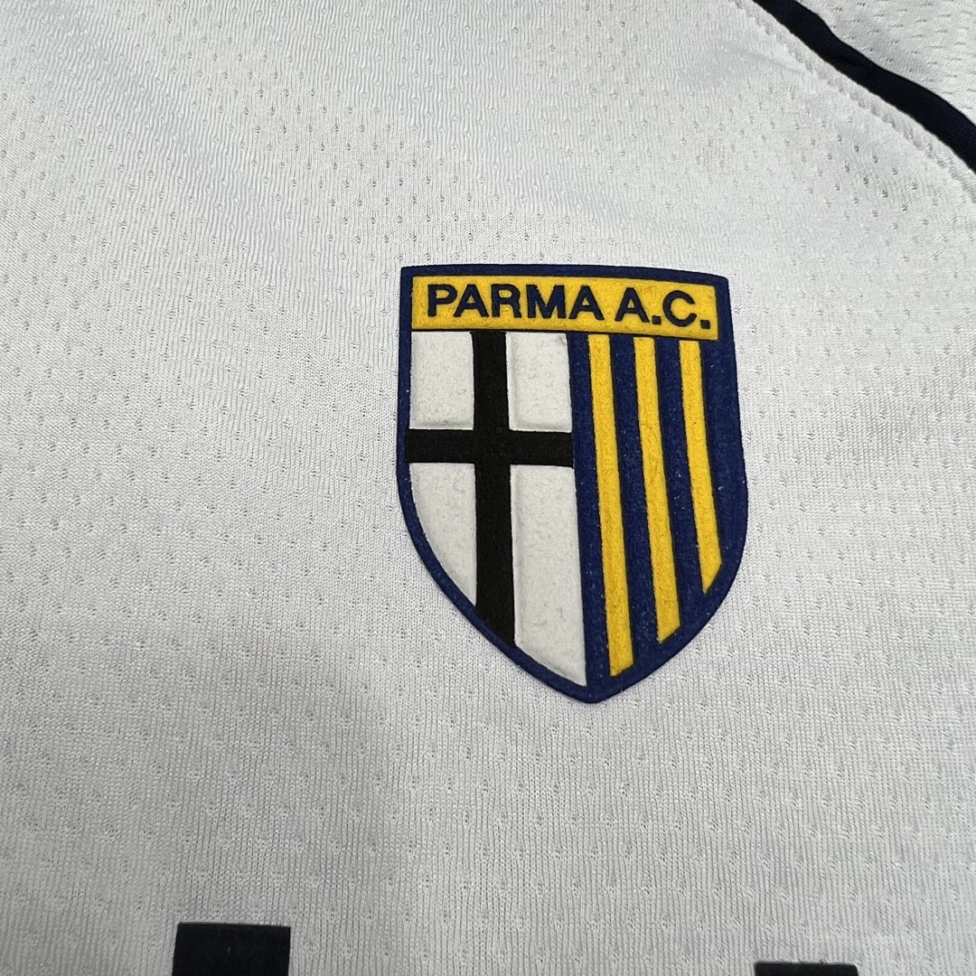 Parma Calcio 2003-2004 Maillot Domicile Retro miniature 4