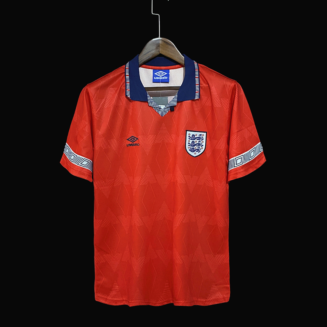 Angleterre Maillot Exterieur Retro 1990