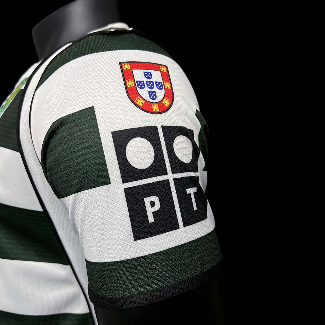 Sporting CP Maillot Domicile Retro miniature 5