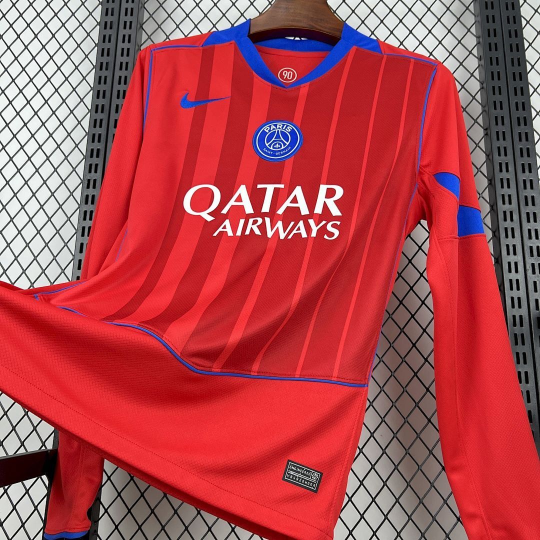 Paris Saint-Germain Maillot Third Manches Longues 2025-2026 miniature 4
