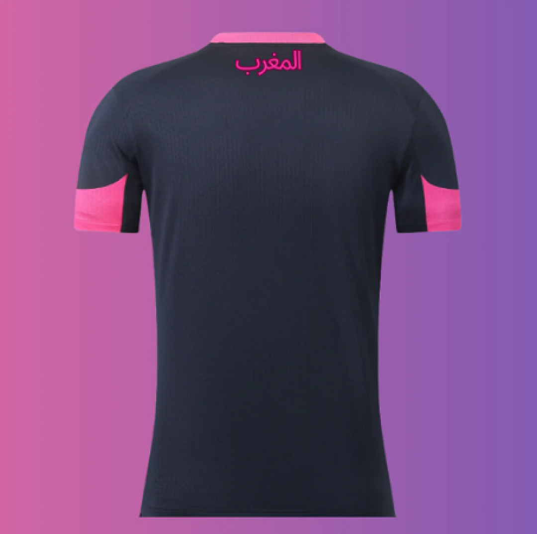 2526 Moroccan Black Pink Special Edition S Xxl Maillot Domicile Edition Speciale miniature 5
