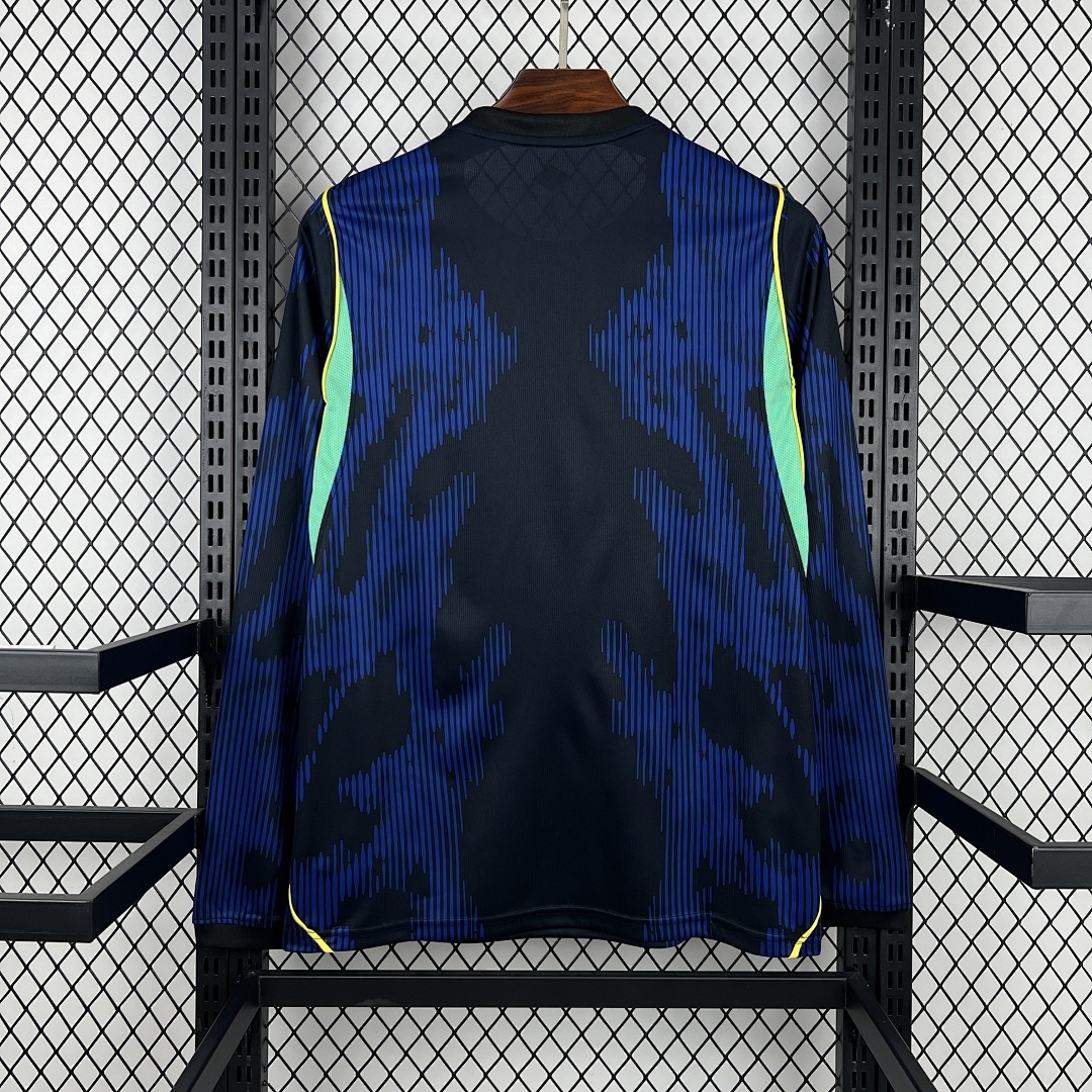 Bresil Maillot Exterieur Manches Longues 2026 miniature 2