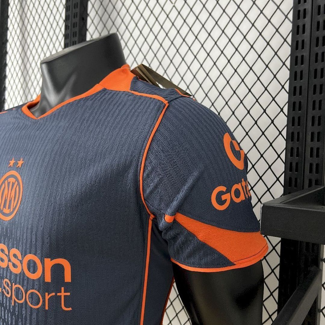 Inter Milan Maillot Third Version Joueur 2025-2026 miniature 5