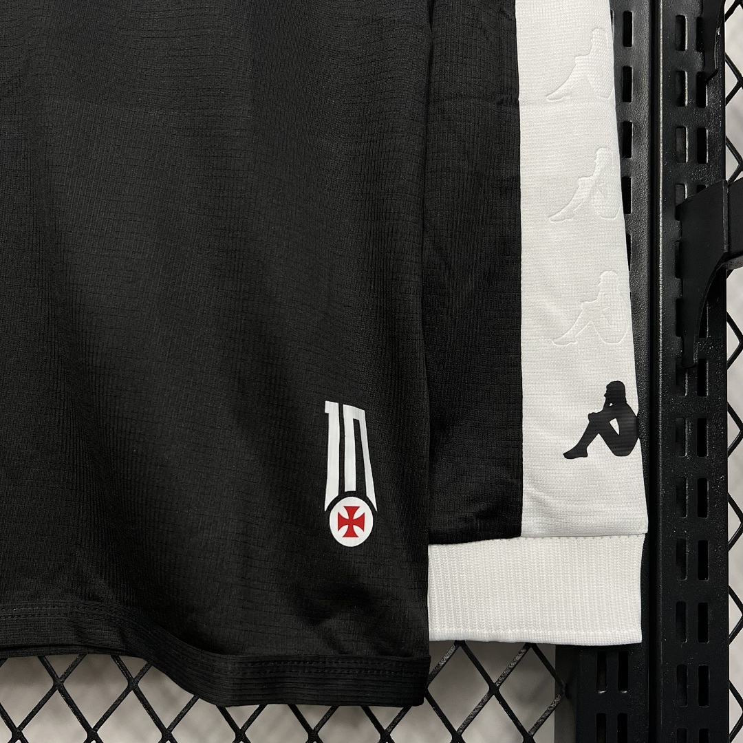 Vasco Da Gama 2024-2025 Maillot Domicile Manches Longues miniature 4