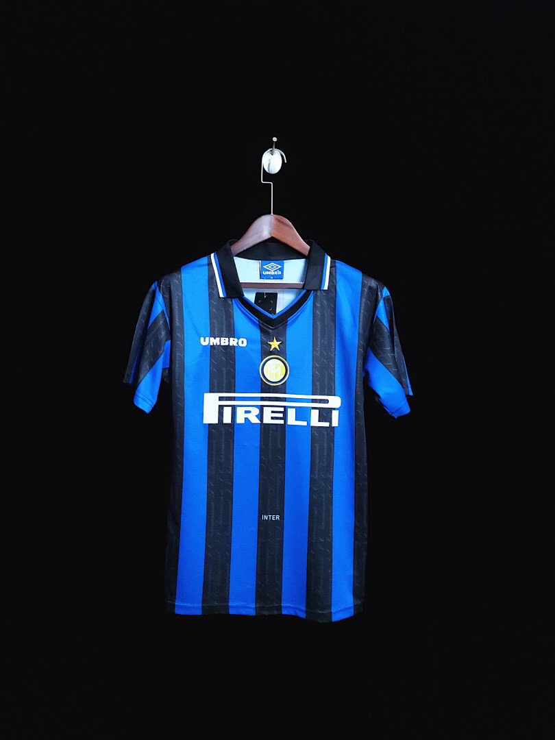Inter Milan Maillot Domicile Retro 2097-2098