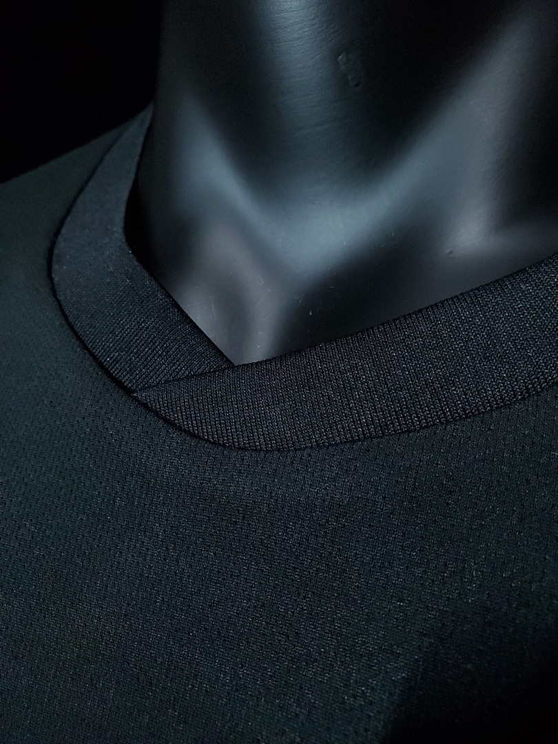 Balenciaga Joint Edition Long Sleeve Black S 2Xl Maillot Domicile Manches Longues 2020-2021 miniature 12