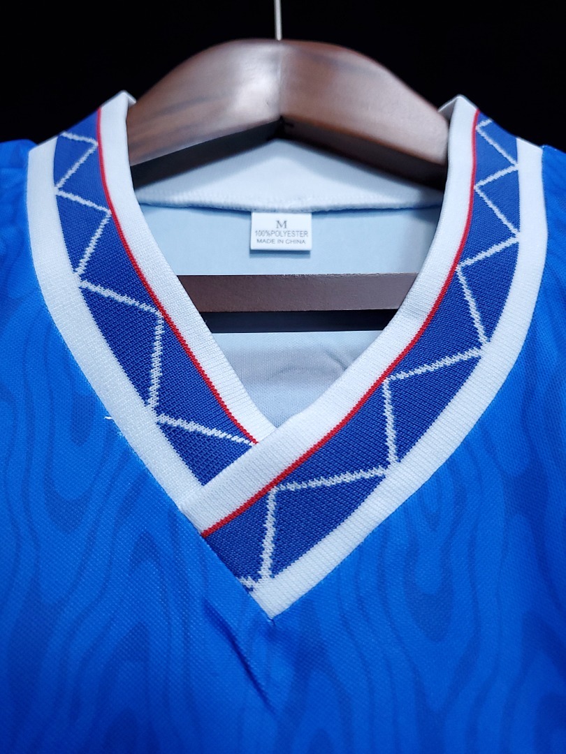 Retro90 Rangers Maillot Domicile Retro miniature 5