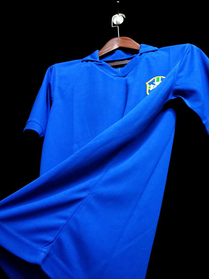 Bresil Maillot Exterieur Retro 1957 miniature 4