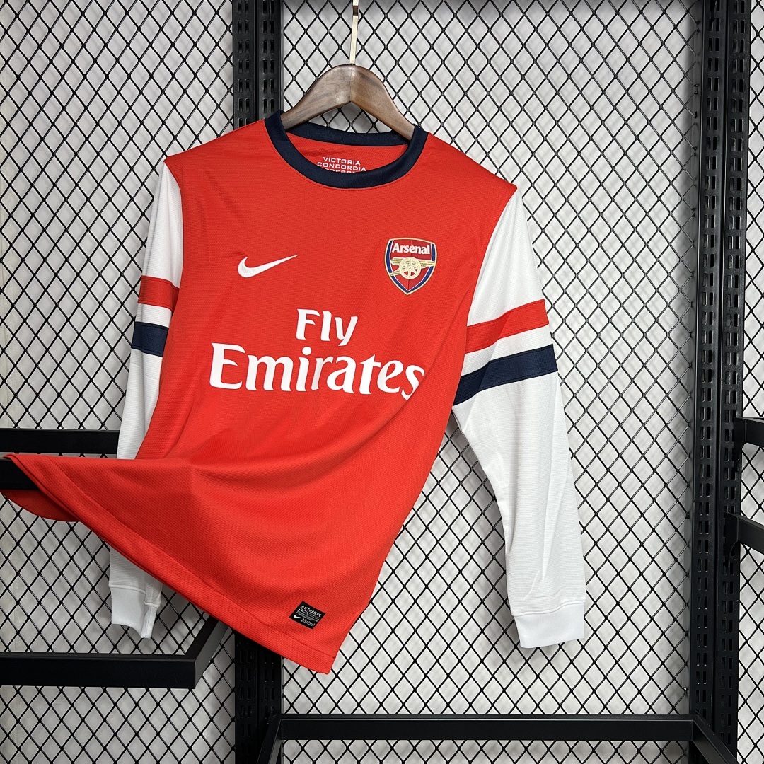 Arsenal Maillot Domicile Manches Longues Retro