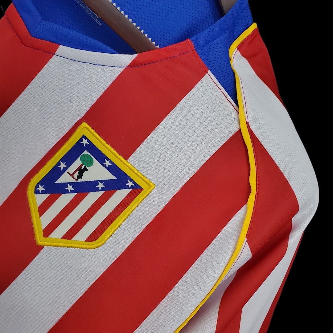 Atletico Madrid Maillot Domicile Retro 2004-2005 miniature 9