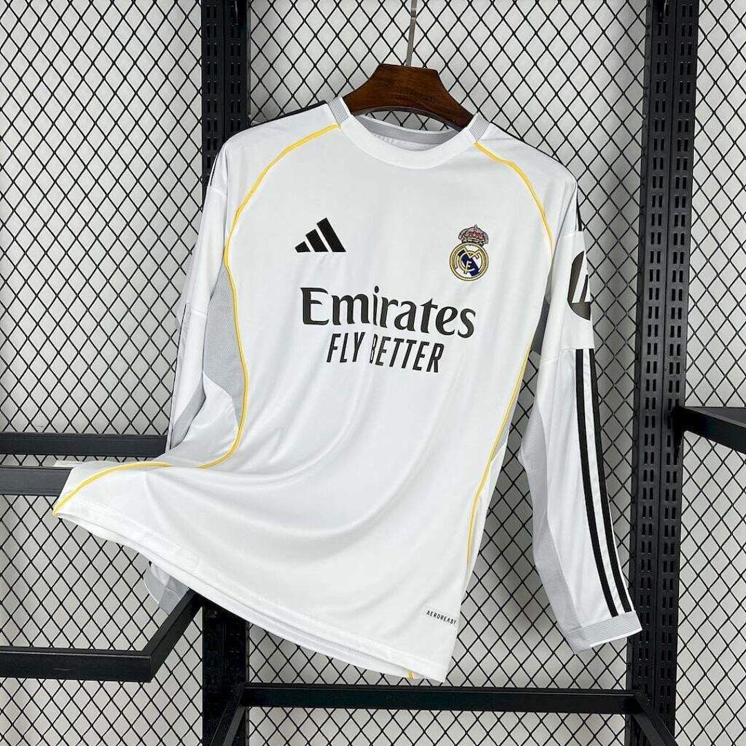 Real Madrid Maillot Domicile Manches Longues