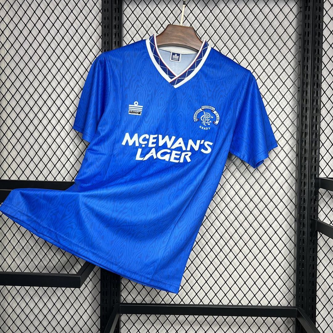 Rangers 199092 Maillot Domicile Retro