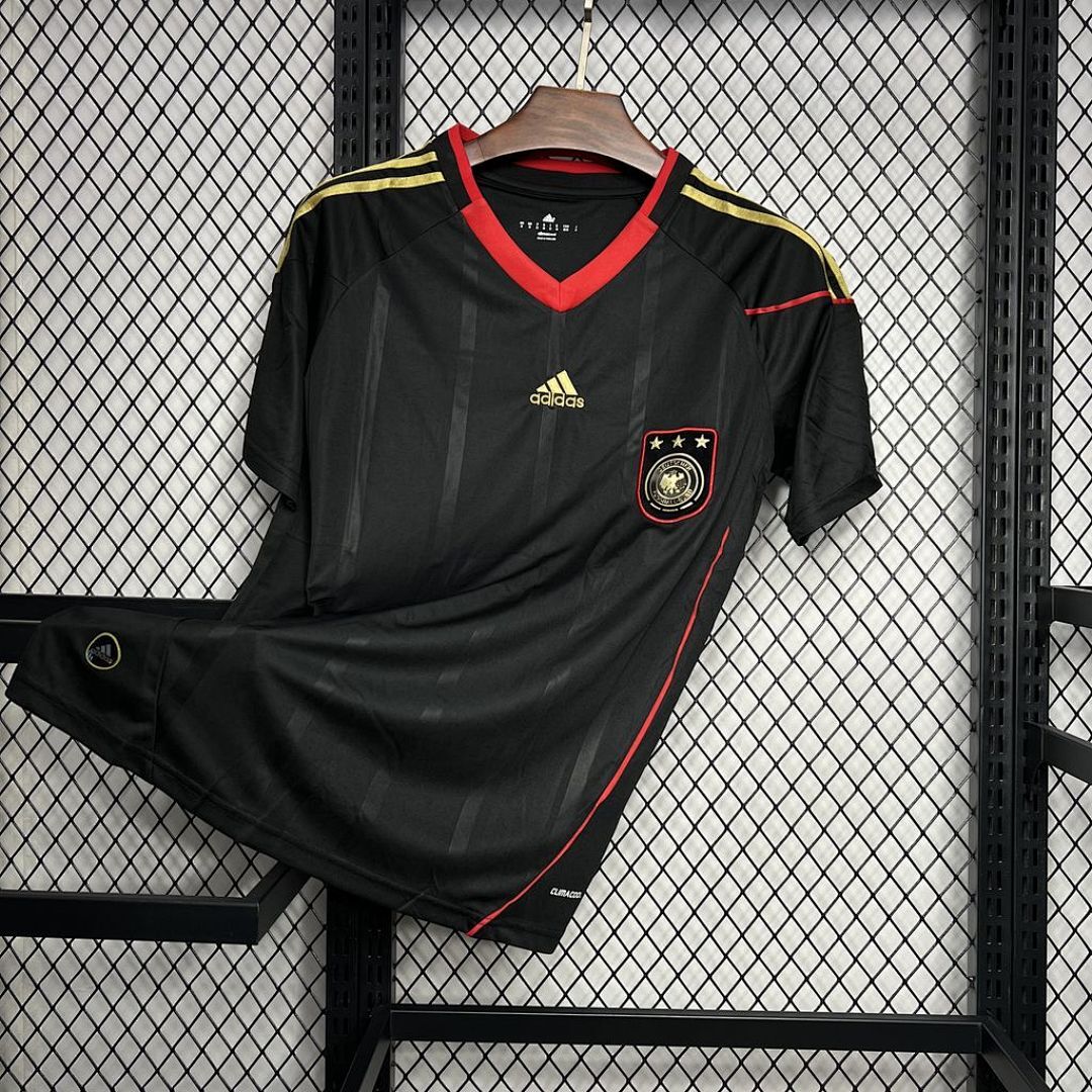 Allemagne Maillot Exterieur Retro 2010 miniature 2