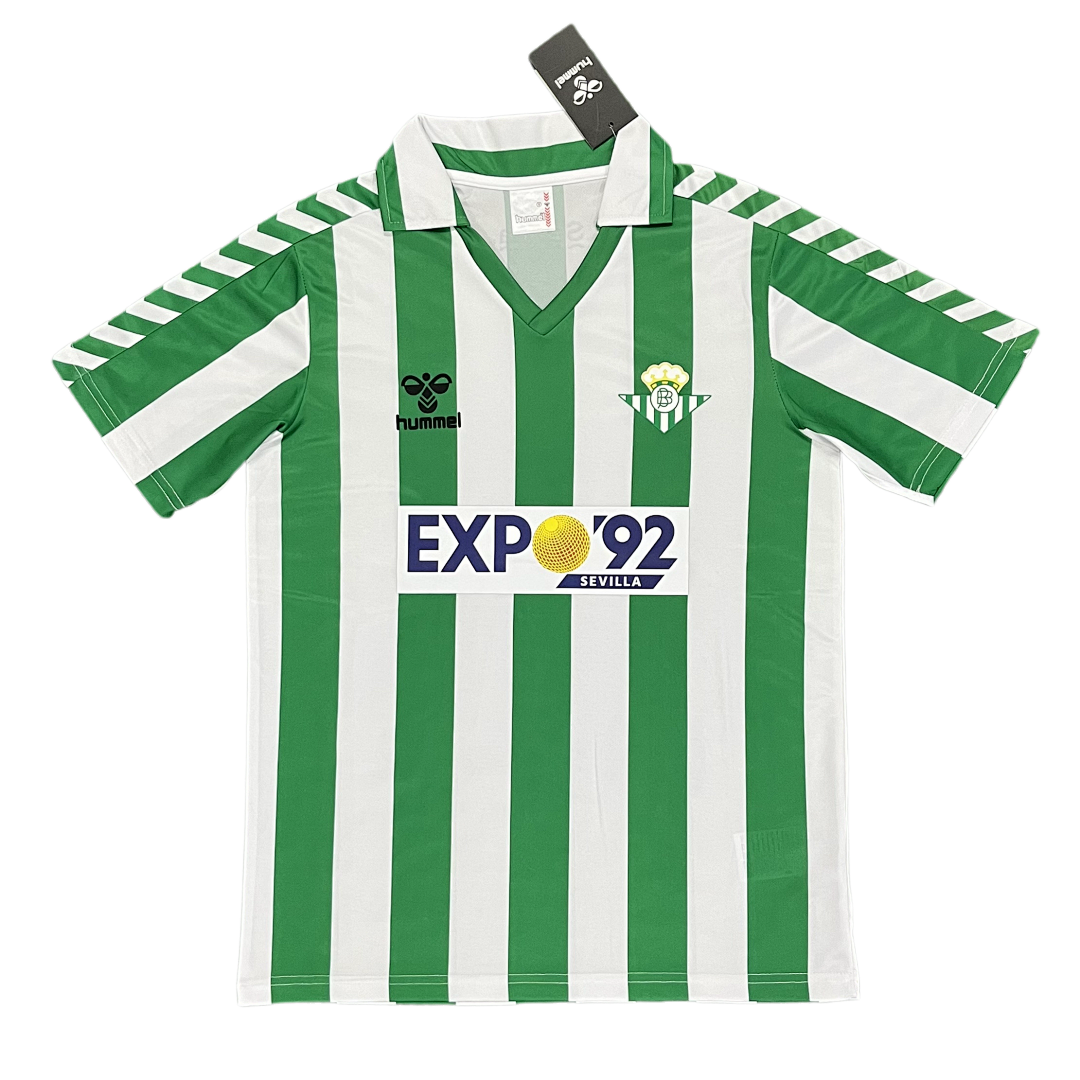 Real Betis 198889 Maillot Domicile Retro