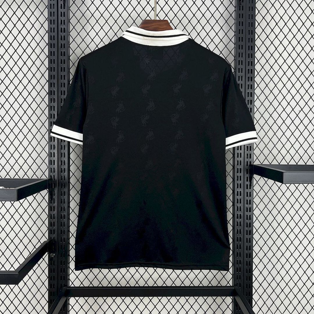 Lpl 199697 Black Maillot Domicile Retro miniature 7