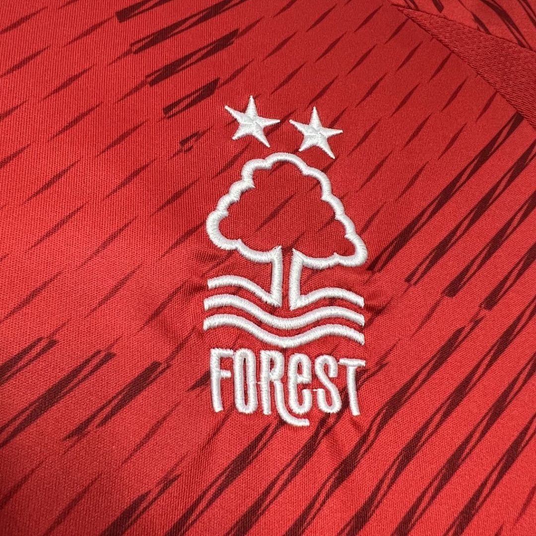 Nottingham Forest 2024-2025 Maillot Domicile miniature 5