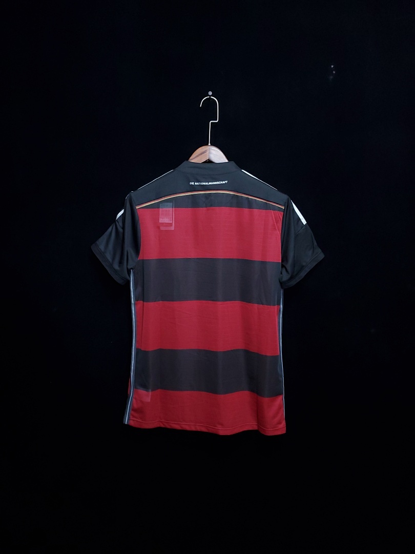 Allemagne Maillot Exterieur Version Joueur Retro 2014 miniature 6