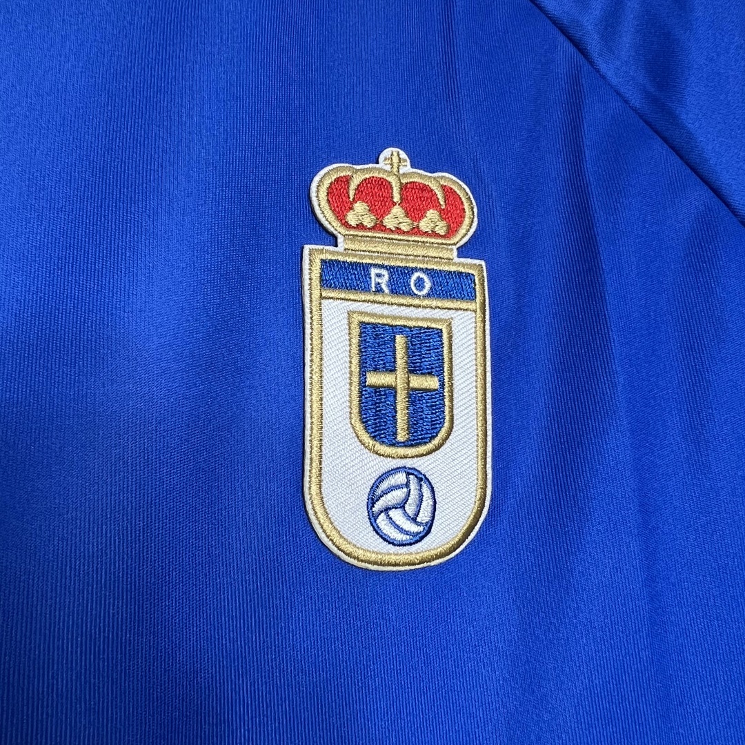 Real Oviedo 199091 Maillot Domicile Retro miniature 4