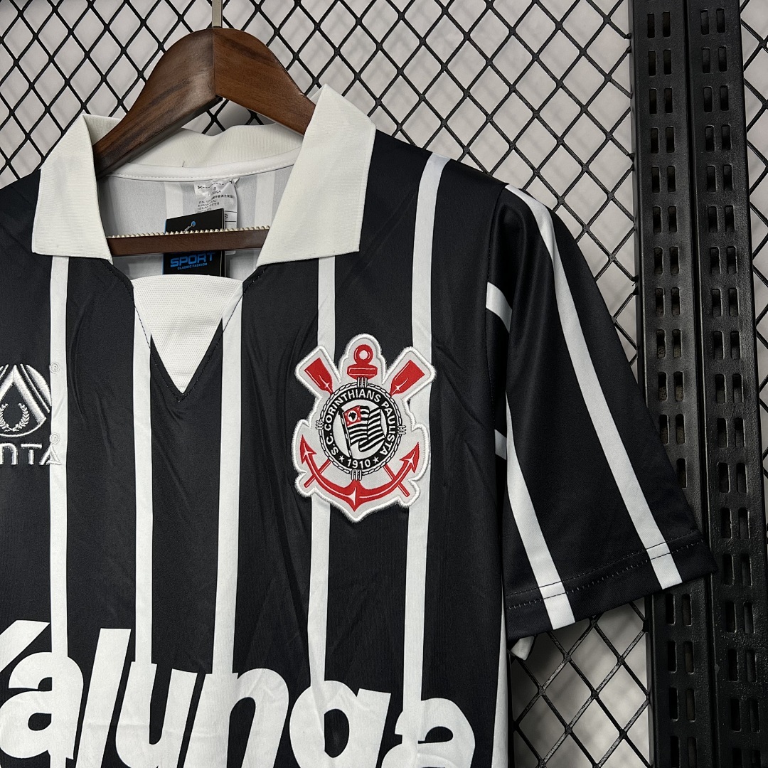 Corinthians Maillot Exterieur Retro 1990 miniature 3
