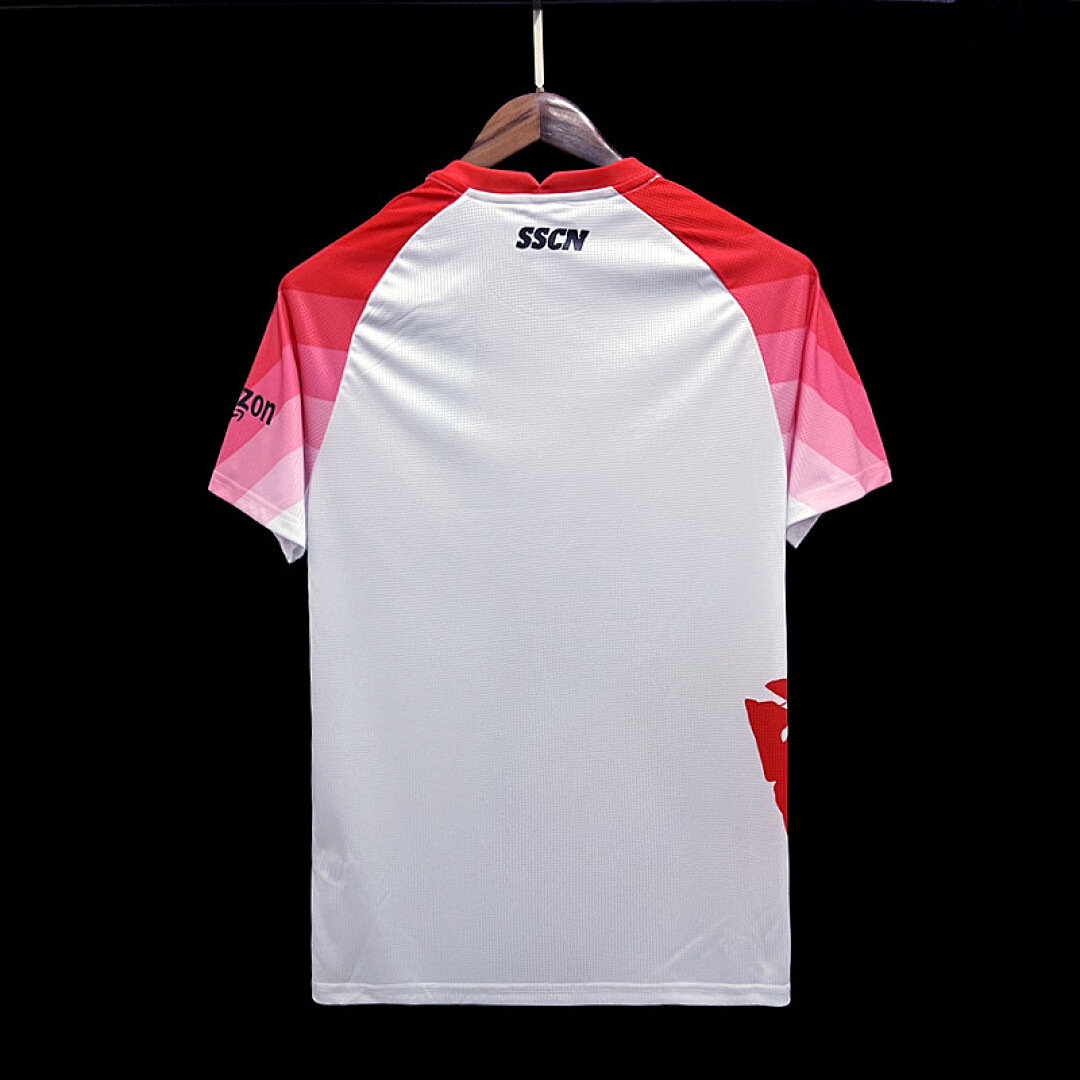 2324 Naples Pink And White Special Edition S Xxl Maillot Domicile Edition Speciale miniature 2