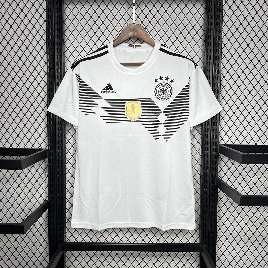 Allemagne Maillot Domicile Retro 2018 miniature 2