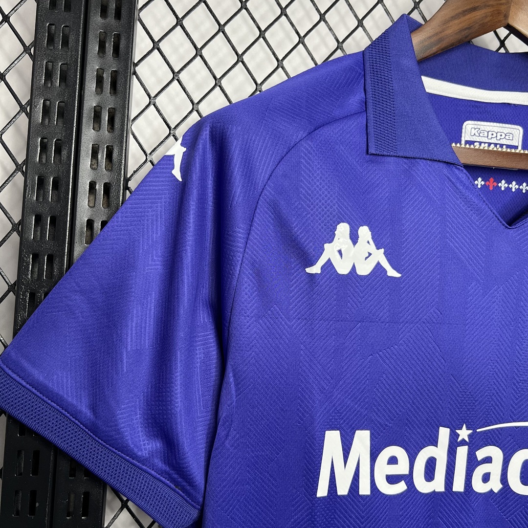 Fiorentina 2024-2025 Maillot Domicile miniature 3