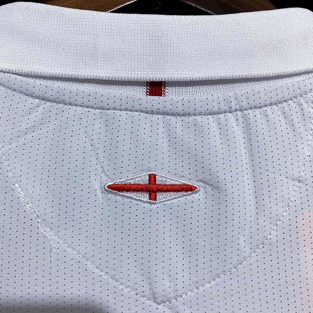 Angleterre Maillot Domicile Retro 2005 miniature 3