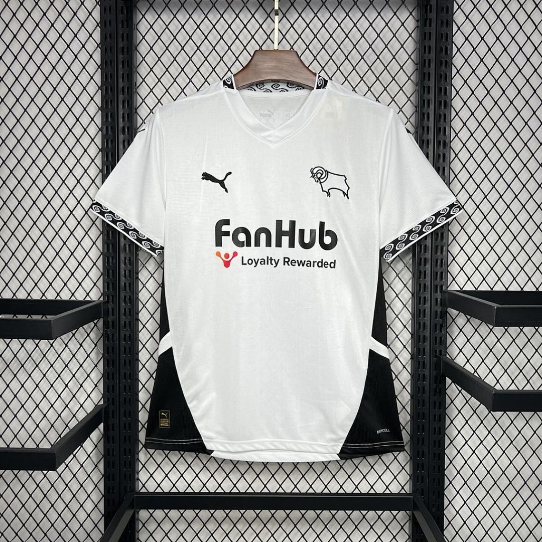 Derby County F C 2024-2025 Maillot Domicile miniature 3