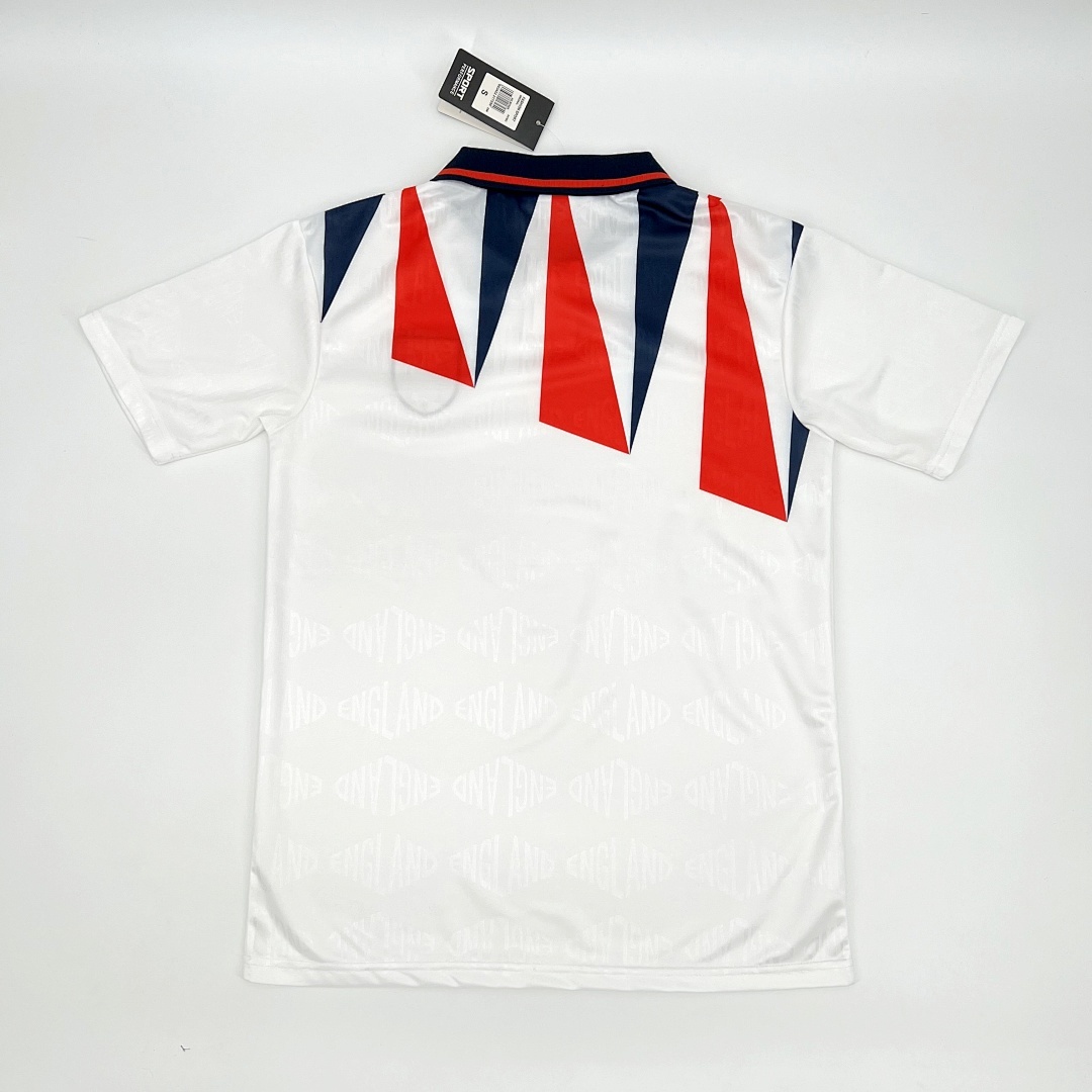 Angleterre Maillot Domicile Retro 1992 miniature 2