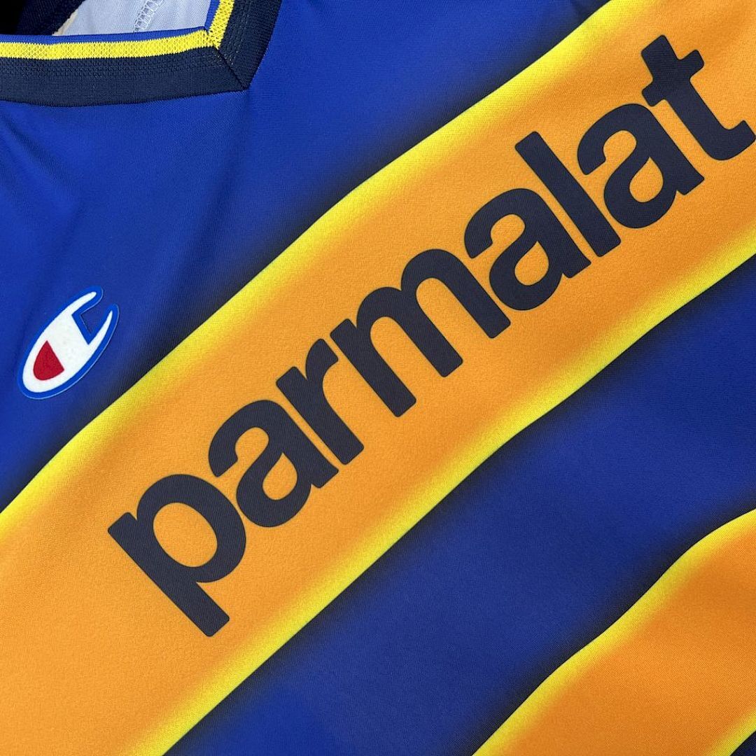 Parma Calcio 2002-2003 Maillot Domicile Retro miniature 4