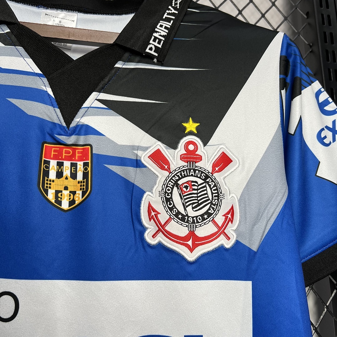 Corinthians Maillot Third Retro 1998 miniature 3