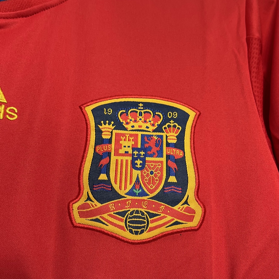 Espagne Maillot Domicile Retro 2010 miniature 3