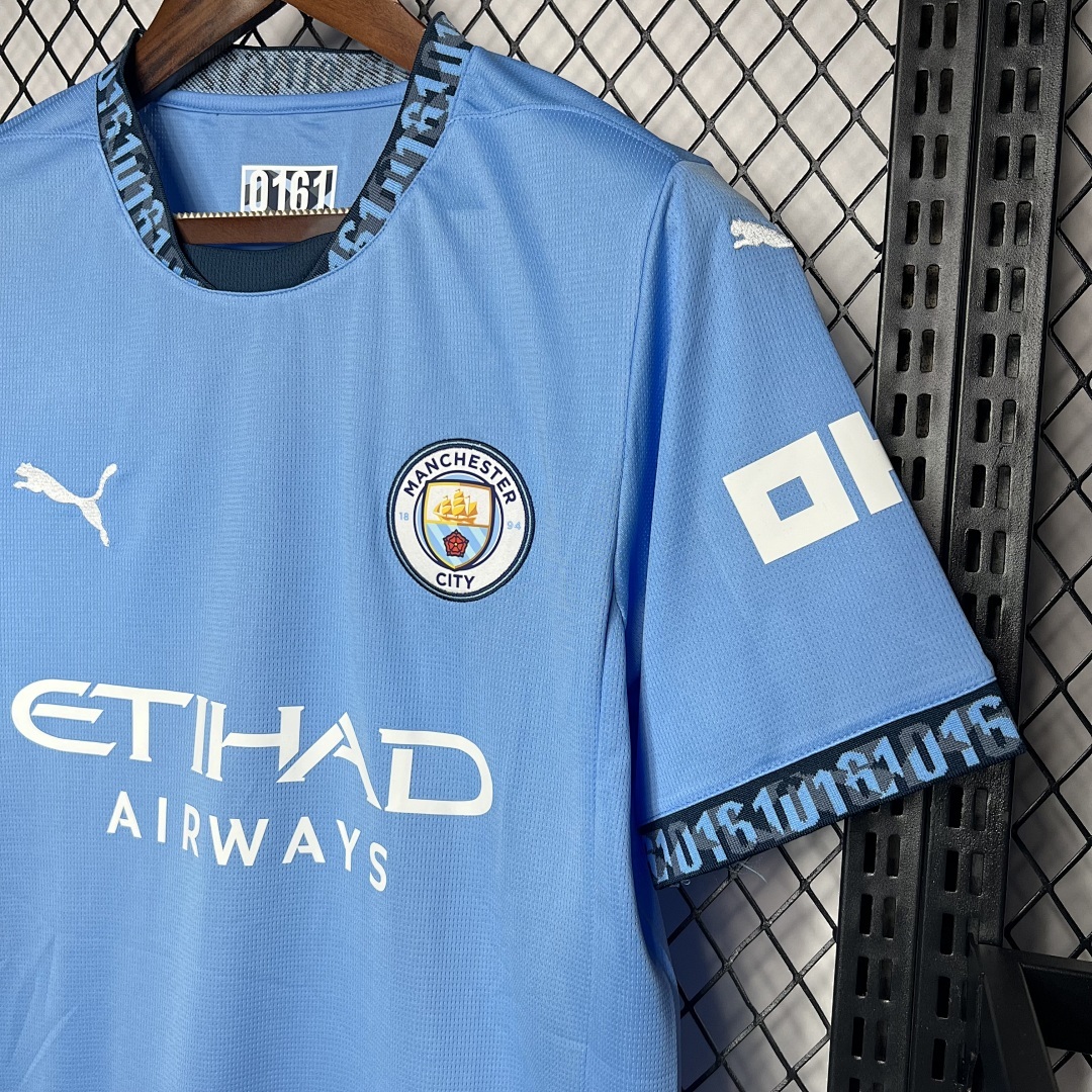 Manchester City Maillot Domicile miniature 11