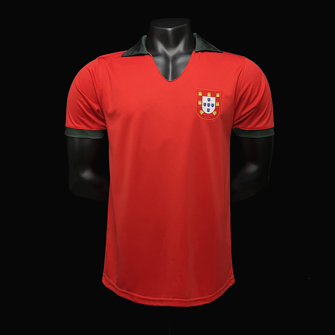 Portugal Maillot Domicile Retro 1972