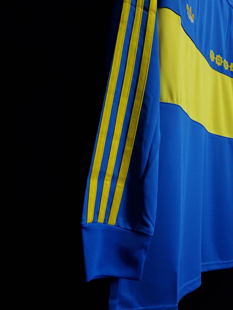 Boca Juniors Maillot Domicile Manches Longues Retro 1981 miniature 8