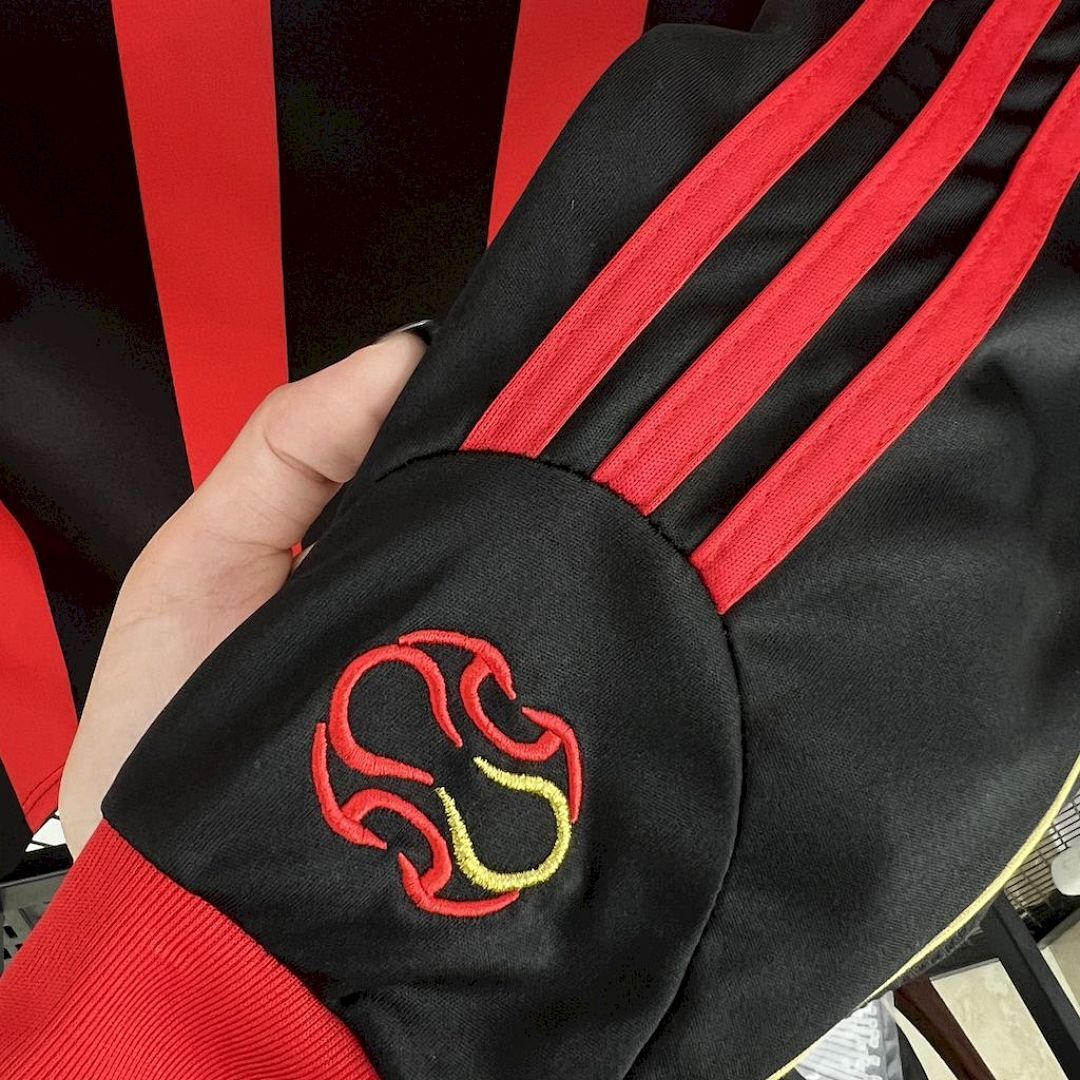 AC Milan Maillot Domicile Manches Longues Retro miniature 7